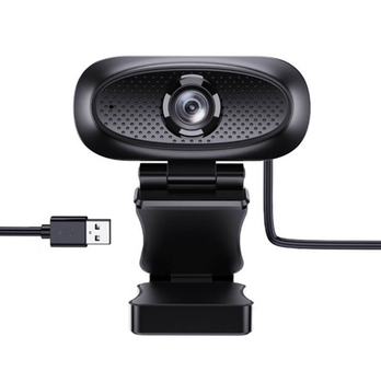 Веб-камера Hoco DI11 USB с Audio Focus/2KHD/4Mpx/1,5 м Black (DI11)