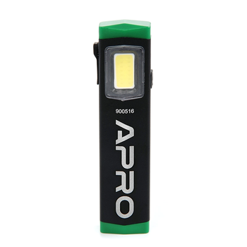 LED ліхтар інспекційний акумулятор Li-ion 3.7V 600мАг 300Лм APRO