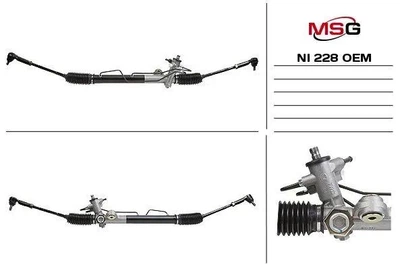 Рульова рейка з ГУР нова Nissan Almera Classic N17 06-12 TRW NI228OEM TRW (NI228OEM)