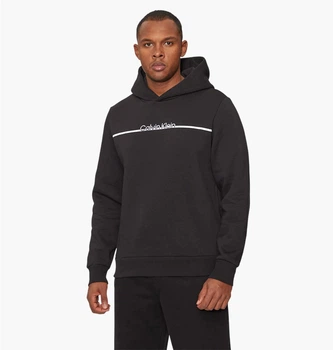 Кофта мужская Calvin Klein Split Line Logo Black M Чорний K10K114338