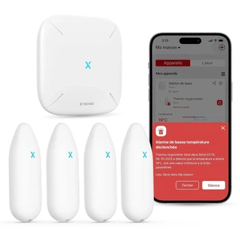 Гигрометр-термометр для дома X-sense STH55 Wi-Fi White k1
