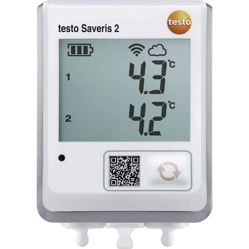 WiFi-регистратор температуры Testo Saveris 2 T2 / для 2 зондов / White k1