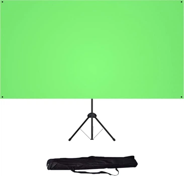 Зеленый экран NEUE DAWN Chromakey 80" 183 x 106 см со штативом Зеленый Б/В k1