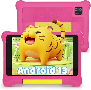 Планшет 7" UGRIHACH TK707 5/32GB 4 ядра Android 13 Розовий - Уцінка