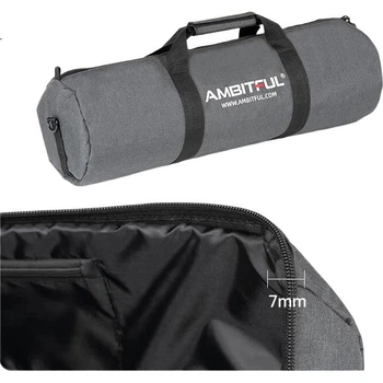AMBITFUL Zhijie 130 см фотосумка сумка для штатива чохол для спалаху великий середній малий портативний чохол для зберігання потовщена сумка сумка-стійка для світла портативний чохол для зовнішнього використання