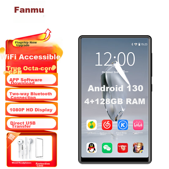 Плеер FAMUE BF66 умный MP3/MP4 с Wi-Fi Android 14, 6+128 ГБ