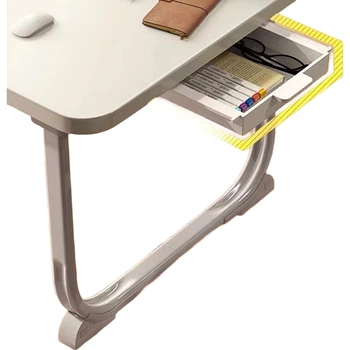 Столик для ноутбука Mryc Bed, складной столик Lazy Table, подставка для ноутбука, письменный стол для студента, небольшой столик для общежития, буфет с эркером, обеденный стол, письменный стол, стол Kang Table, большой размер.