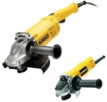 Набір кутових шліфувальних машин DeWalt DWE492DUO2-QS 125 мм 900 Вт + 230 мм 2200 Вт (5035048655023)