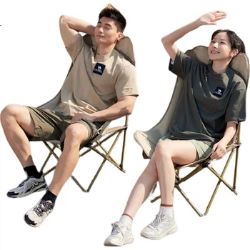 Складной стул CAMEL Moon Chair 173CAHD080A для кемпинга и рыбалки, портативный