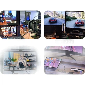 Плата захоплення CreHiVi 26p4k HD HDMI для ігрового відео, пряма трансляція, перемикач, камера для мобільного телефону, iPad, запис та відтворення PUBG, бездзеркальна камера з прямою трансляцією 120 кадрів/с