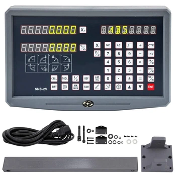 Цифровой считыватель Mophorn 2 Axis Digital Display Kit Серый Б/В