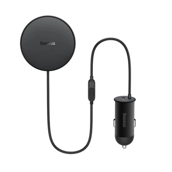 Автодержатель телефона с зарядкой Baseus CW01 Magnetic Wireless 15W Claw Edition Black