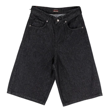 Чоловічі джинсові шорти чорні EVISU дракони 34(Р) (1027-115-01)