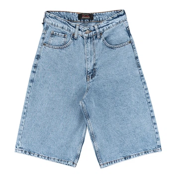 Чоловічі джинсові шорти блакитні EVISU черепа 31(Р) (1027-127-E6)