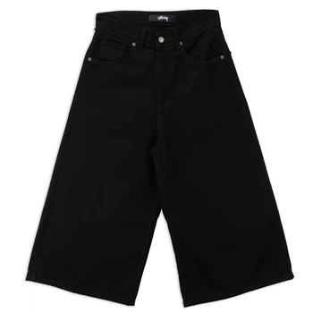 Чоловічі широкі шорти джинсові Stussy чорні 34(Р) (1068-417-1)