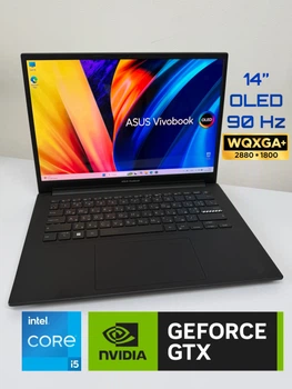 ASUS Vivobook Pro 14 OLED (i5-11300H / GTX 1650 Max-Q 4GB / 16GB RAM / SSD 512GB / OLED 2.8K 90 Гц) - Б/В