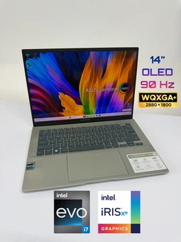 Ноутбук ASUS ZenBook 14 OLED (i7-1260P / 16GB RAM / SSD 512GB / OLED 2.8K 90 Гц) - Б/У