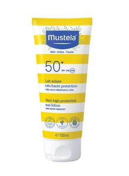 Детское солнцезащитное молочко Mustela Very High Protection Sun Lotion SPF 50+, 100 мл