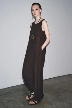 Лляний комбінезон Zara 4043/248 M