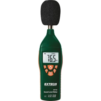 Цифровой измеритель уровня шума Extech 407732 Зеленый k1