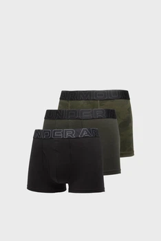 Трусы-боксерки мужские Under Armour Performance Cotton - Print 3 In XL Комбінований 1383892-392