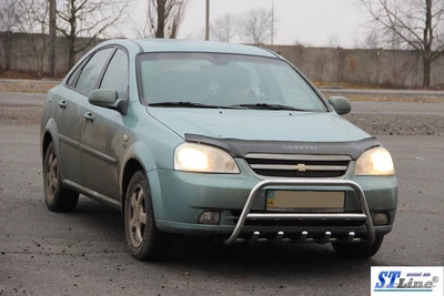 Кенгурятник защита переднего бампера на Chevrolet Express Van 96-02 d60х1,6мм Шевроле Экспресс ST7531