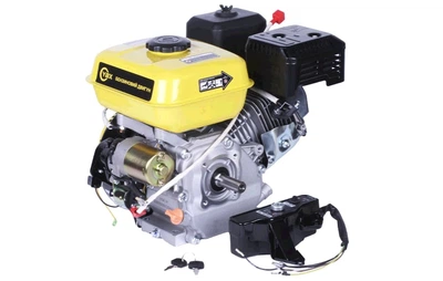 Двигатель м/б 170FE (7Hp) (полный комплект) (вал Ø 20мм, под шлицы) с електростартером AMG-3