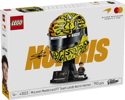 Конструктор LEGO Editions Formula 1 Шлем Ландо Норриса из команды McLaren Mastercard F1 Team 793 детали (43023)
