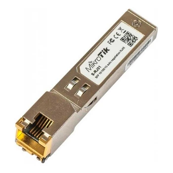 Модуль SFP Mikrotik S-RJ01 (SFP to RJ45, 1Gb) Б/У