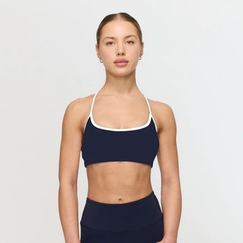 Спортивний топ Varsity синій L - GymBeam