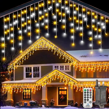 Рождественские огни Icicle Outdoor 10M