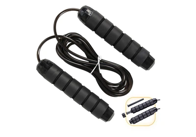 Скакалка EasyFit EF-1917 (с утяжелителем) 2,75 м Черный