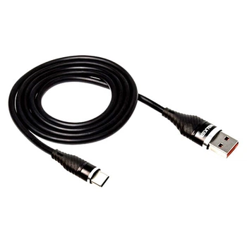 USB кабель WALKER C735, Type-C, 2.0 м., Черный - 314484