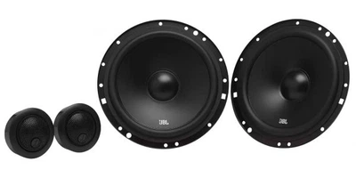 Автомобильная акустика jbl Stage1 601c 2-х полосная, компонентная, 16.5 см, круглая, 40 Вт (601с)