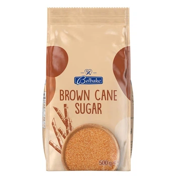 Цукор тростинний Демерара Belbake Brown Cane Sugar, 500 г — Нерафінований коричневий цукор