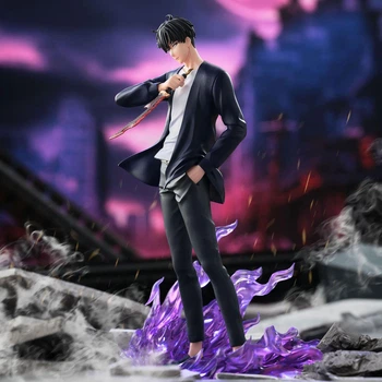 Аниме фигурка Sega Сон Джин Ву Sung Jinwoo XrossLink Figure Поднятие уровня в одиночку Solo Leveling 17.5 см