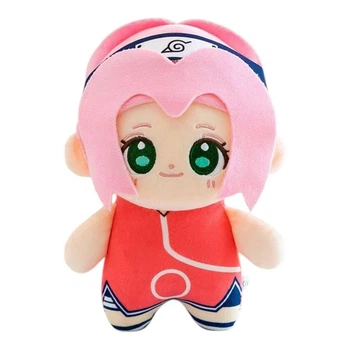Игрушка мягкая Харуно Сакура аниме Наруто Naruto 22 см