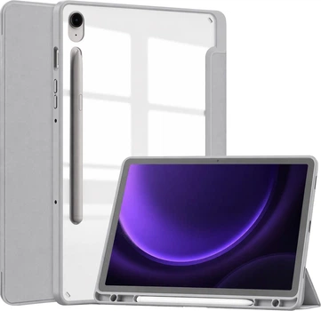 Чехол для планшета Becover Soft Edge для Samsung Galaxy Tab S10 FE (SM-X520/SM-X526) 10.9" с креплением для стилуса Gray (BC_715770)