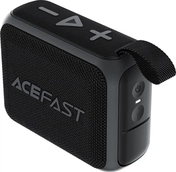 Портативная колонка Acefast K4 Go portable wireless speaker, 5W, IPX7, Black (6974316285113)