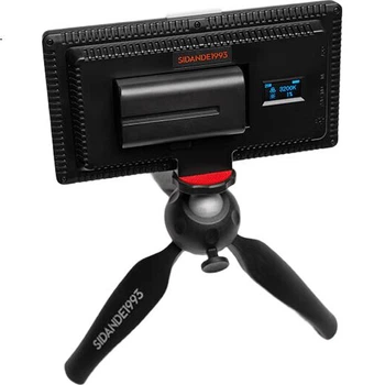 Двухцветный светодиодный фотосветильник Sidande Bicolor Temperature LED Photography Light LED-416S Fill Light Studio Mini Portable Handheld External Battery Small Photo Video Lighting