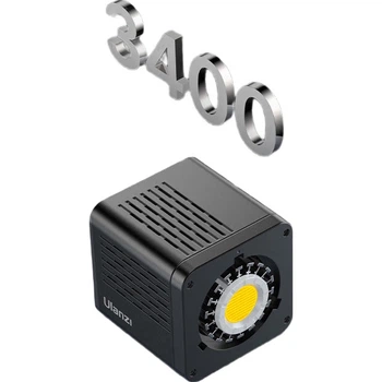 Ручной заполняющий свет Ulanzi 40W PRO, двухцветная температура, встроенный аккумулятор, COB-светильник, свет для фотосъемки, постоянный свет для прямых трансляций, мягкий световой шар, комплект для прямых трансляций фото-, видеосъемки и видеозаписи.