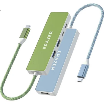 Lenovo Ecosystem Brand Yinengzhe Кабель розширення Type-C — HDMI, розгалужувач, дзеркальне відображення екрану 4K 60 Гц, швидка зарядка PD, підходить для ноутбуків і настільних комп'ютерів
