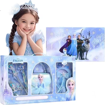 Сумка принцеси Ельзи від Disney, дитяча іграшка, подарунок на день народження дівчинки, для дітей віком 6-12 років, аксесуари для волосся Ельзи, новорічний подарунок