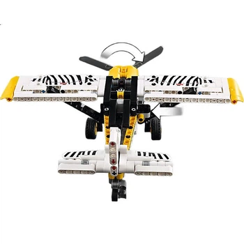 Конструктор LEGO Technic 42198 «Самолет в джунглях», игрушка для мальчиков и девочек, подарок на День защиты детей, украшение для дома.