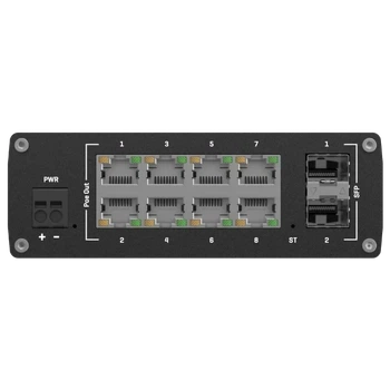 Коммутатор 8 портов управляемый Teltonika TSW202 PoE+