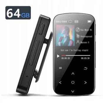 Портативный MP3-плеер Benjie M9, OLED-экран, Bluetooth 5.2, 64 ГБ