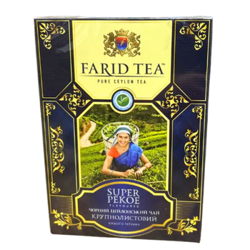 Чай листовой Farid Tea Super Pekoe Flavoured 250 г черный