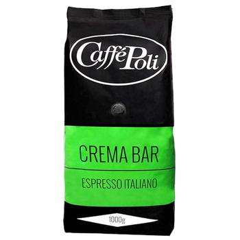 Кофе в зернах Caffe Poli Crema Bar Espresso Italiano 1 кг
