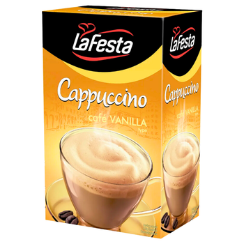 Капучино La Festa Vanilla 10 x 12,5 г со вкусом ванили