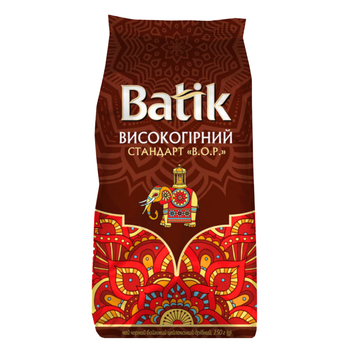 Чай Batik Высокогорный 250 г черный цейлонский листовой